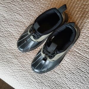 Baffin Canada Waterbug Black and Gray Gardening Shoes, Women Size 9